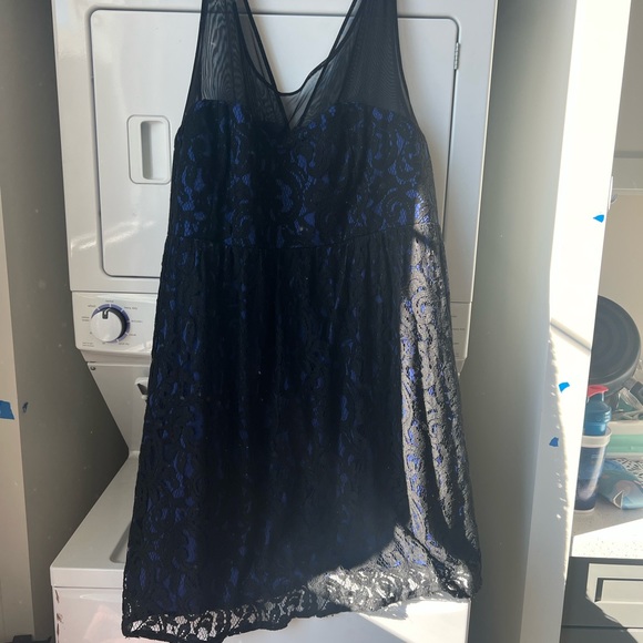 Black and blue party dress. - Picture 1 of 1